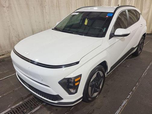 Atlas White 2024 Hyundai KONA EV SEL