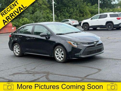 Midnight Black Metallic 2025 Toyota Corolla LE