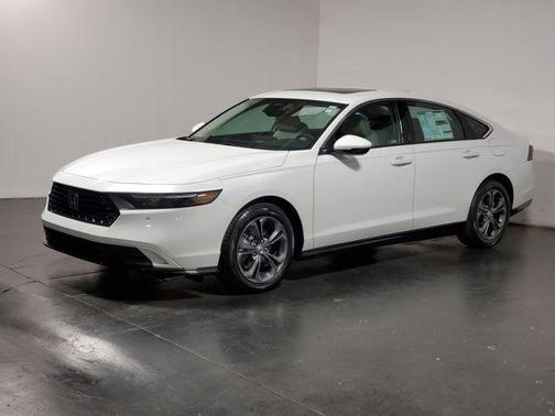 Platinum White 2026 Honda Accord Hybrid EX-L
