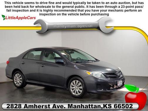 Magnetic Gray Metallic 2012 Toyota Corolla LE