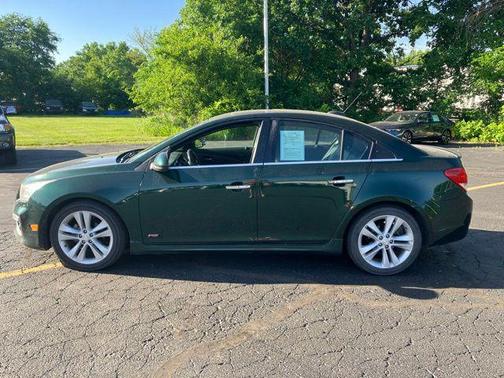 Rainforest Green Metallic 2015 Chevrolet Cruze LTZ