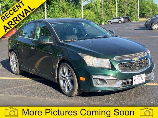 Rainforest Green Metallic 2015 Chevrolet Cruze LTZ