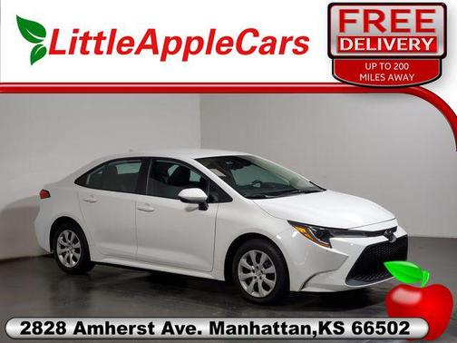 White 2022 Toyota Corolla LE