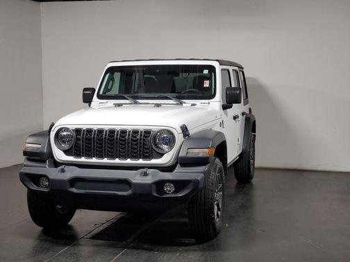 Bright White Clearcoat 2024 Jeep Wrangler Sport S