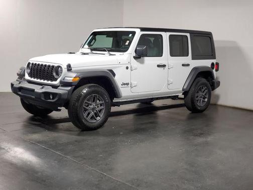 Bright White Clearcoat 2024 Jeep Wrangler Sport S