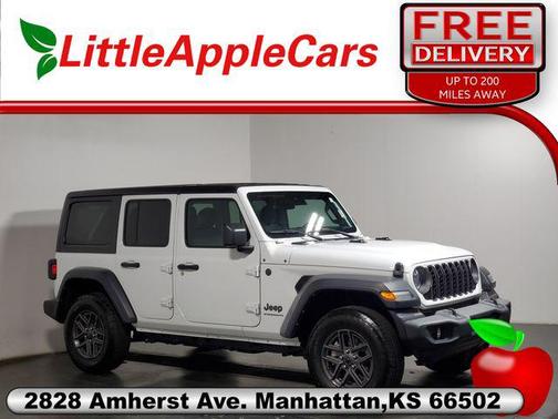 Bright White Clearcoat 2024 Jeep Wrangler Sport S