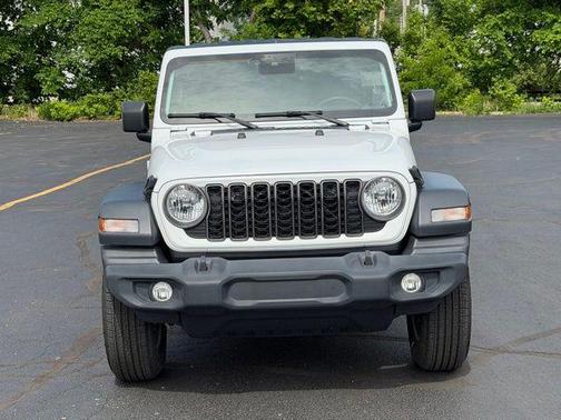 Bright White Clearcoat 2024 Jeep Wrangler Sport S