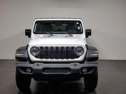 Bright White Clearcoat 2024 Jeep Wrangler Sport S