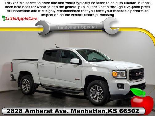 Summit White 2019 GMC Canyon All Terrain