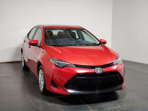 Barcelona Red Metallic 2018 Toyota Corolla LE