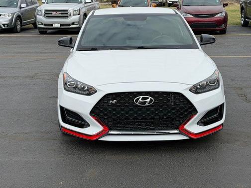 Chalk White 2020 Hyundai Veloster N N