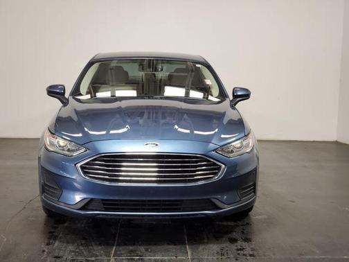 Blue Metallic 2019 Ford Fusion Hybrid SE