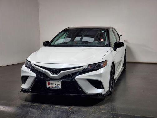 Wind Chill Pearl/Midnight Black Metallic 2023 Toyota Camry TRD