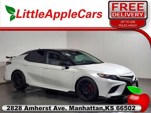 Wind Chill Pearl/Midnight Black Metallic 2023 Toyota Camry TRD