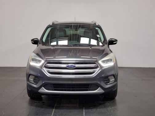 White Platinum Metallic Tri-Coat 2017 Ford Escape Titanium