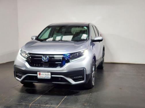 Lunar Silver Metallic 2021 Honda CR-V Hybrid EX