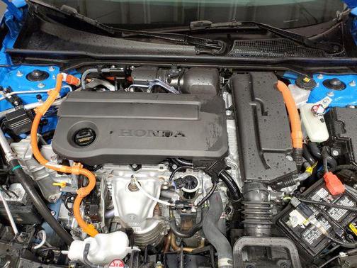 Boost Blue Pearl 2026 Honda Civic Hybrid Sport