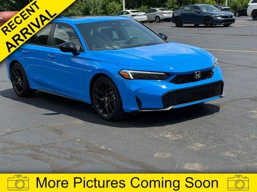 Boost Blue Pearl 2026 Honda Civic Hybrid Sport