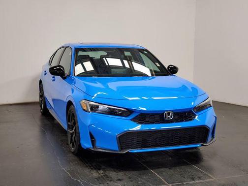 Boost Blue Pearl 2026 Honda Civic Hybrid Sport