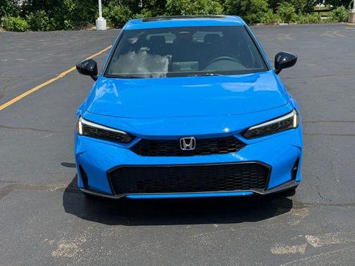 Boost Blue Pearl 2026 Honda Civic Hybrid Sport