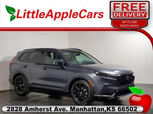 Gray Metallic 2026 Honda CR-V Hybrid Sport-L FWD