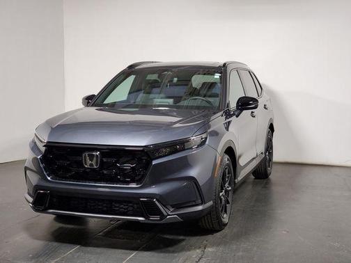 Gray Metallic 2026 Honda CR-V Hybrid Sport-L FWD