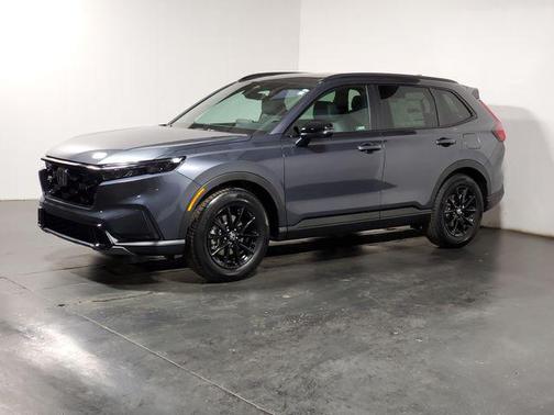 Gray Metallic 2026 Honda CR-V Hybrid Sport-L FWD