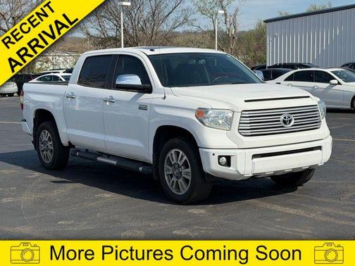 Super White 2014 Toyota Tundra Platinum