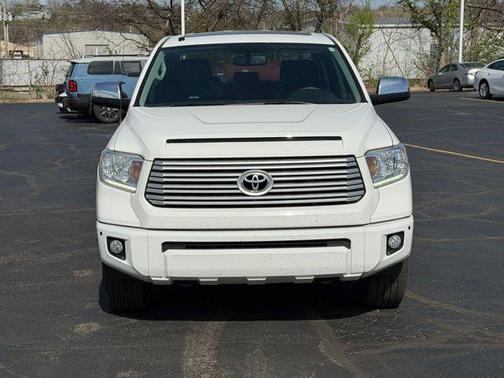 Super White 2014 Toyota Tundra Platinum