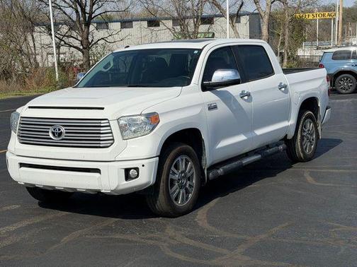 Super White 2014 Toyota Tundra Platinum