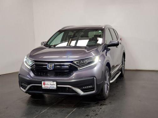 Modern Steel Metallic 2021 Honda CR-V Hybrid Touring