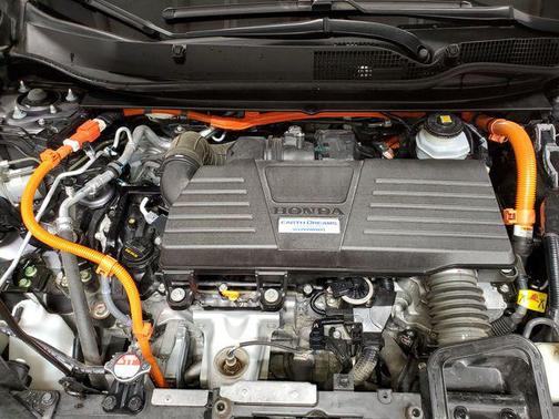 Modern Steel Metallic 2021 Honda CR-V Hybrid Touring