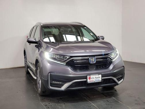Modern Steel Metallic 2021 Honda CR-V Hybrid Touring