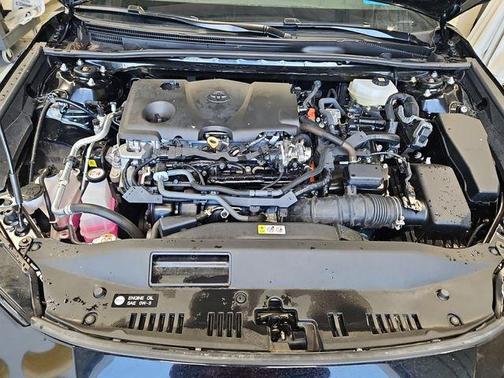 Midnight Black Metallic 2025 Toyota Camry SE