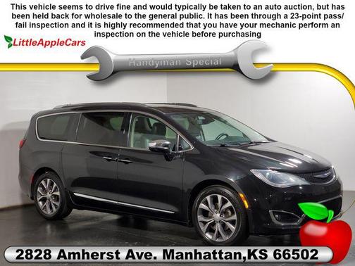 Brilliant Black Crystal Pearlcoat 2019 Chrysler Pacifica Limited
