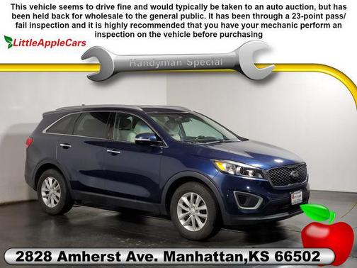 Blaze Blue 2017 Kia Sorento LX