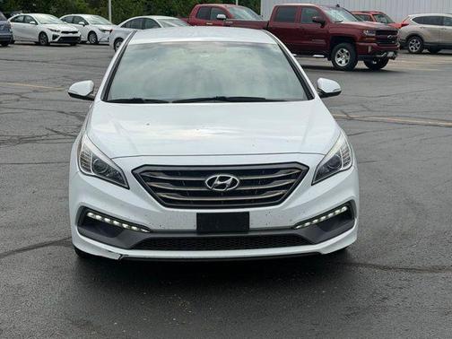 Quartz White Pearl 2017 Hyundai SONATA Sport 2.0T