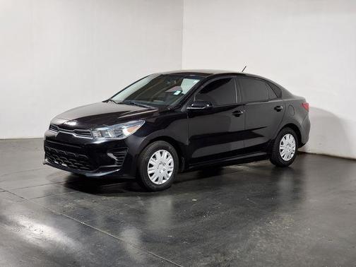Aurora Black 2022 Kia Rio LX