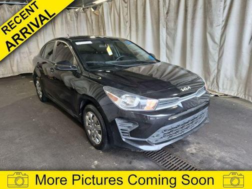 Aurora Black 2022 Kia Rio LX