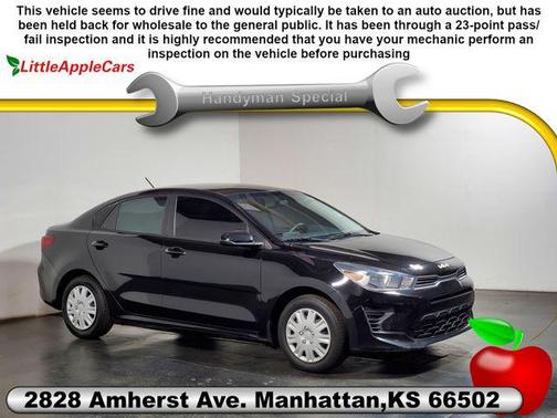 Aurora Black 2022 Kia Rio LX