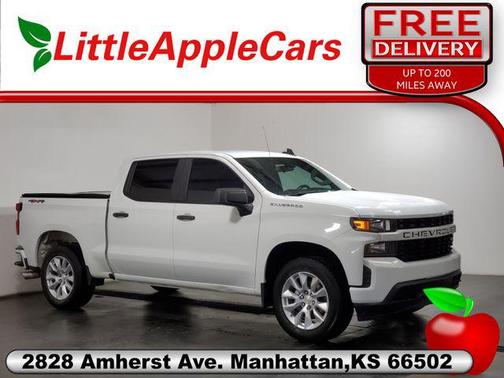 Summit White 2021 Chevrolet Silverado 1500 Custom
