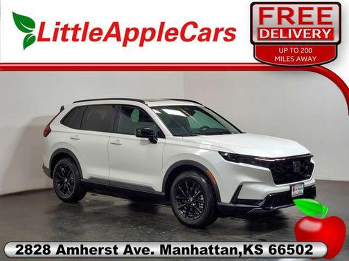 Platinum White Pearl 2026 Honda CR-V Hybrid Sport-L AWD