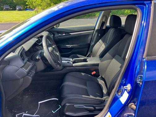Aegean Blue Metallic 2020 Honda Civic LX