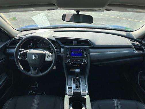 Aegean Blue Metallic 2020 Honda Civic LX