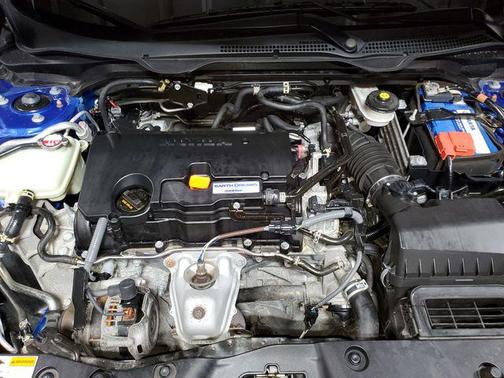Aegean Blue Metallic 2020 Honda Civic LX