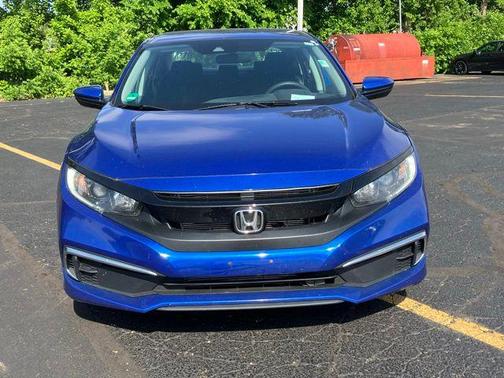 Aegean Blue Metallic 2020 Honda Civic LX