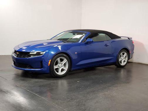 Riverside Blue Metallic 2019 Chevrolet Camaro 1LT