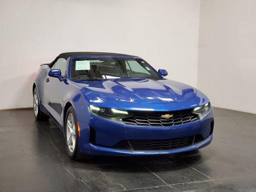 Riverside Blue Metallic 2019 Chevrolet Camaro 1LT