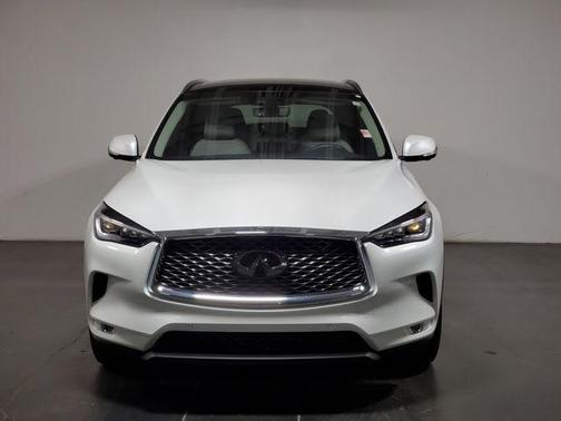 Radiant White 2023 INFINITI QX50 SENSORY AWD