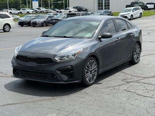 Gravity Gray 2021 Kia Forte GT